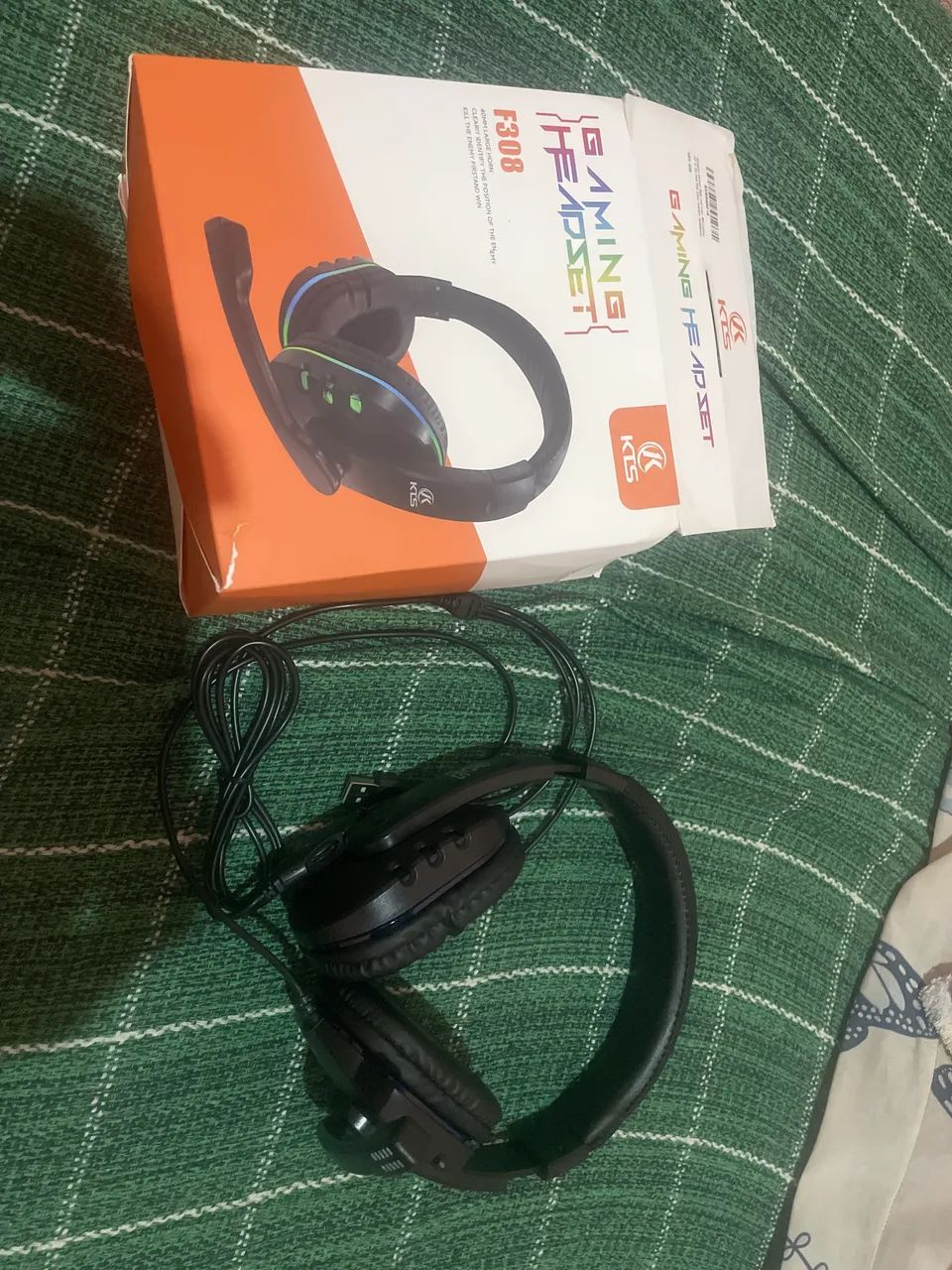 Headset Gamer RGB Led Com Microfone P2 P/ PC PS4 PS5 Xbox Celular Notebook