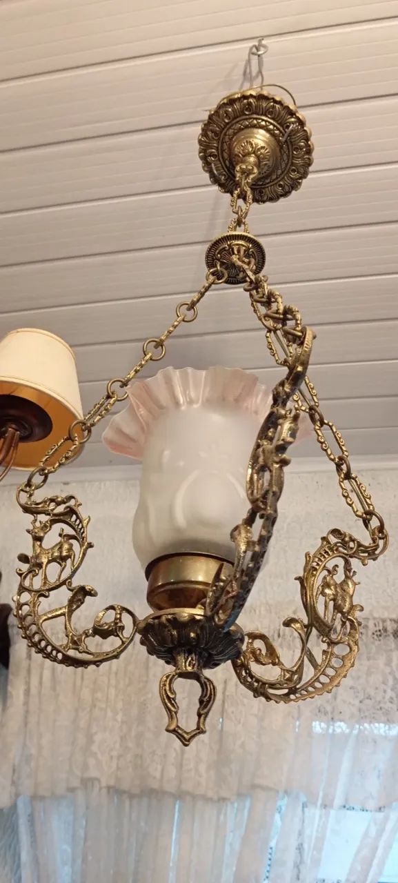Lustre em bronze - Foto 2