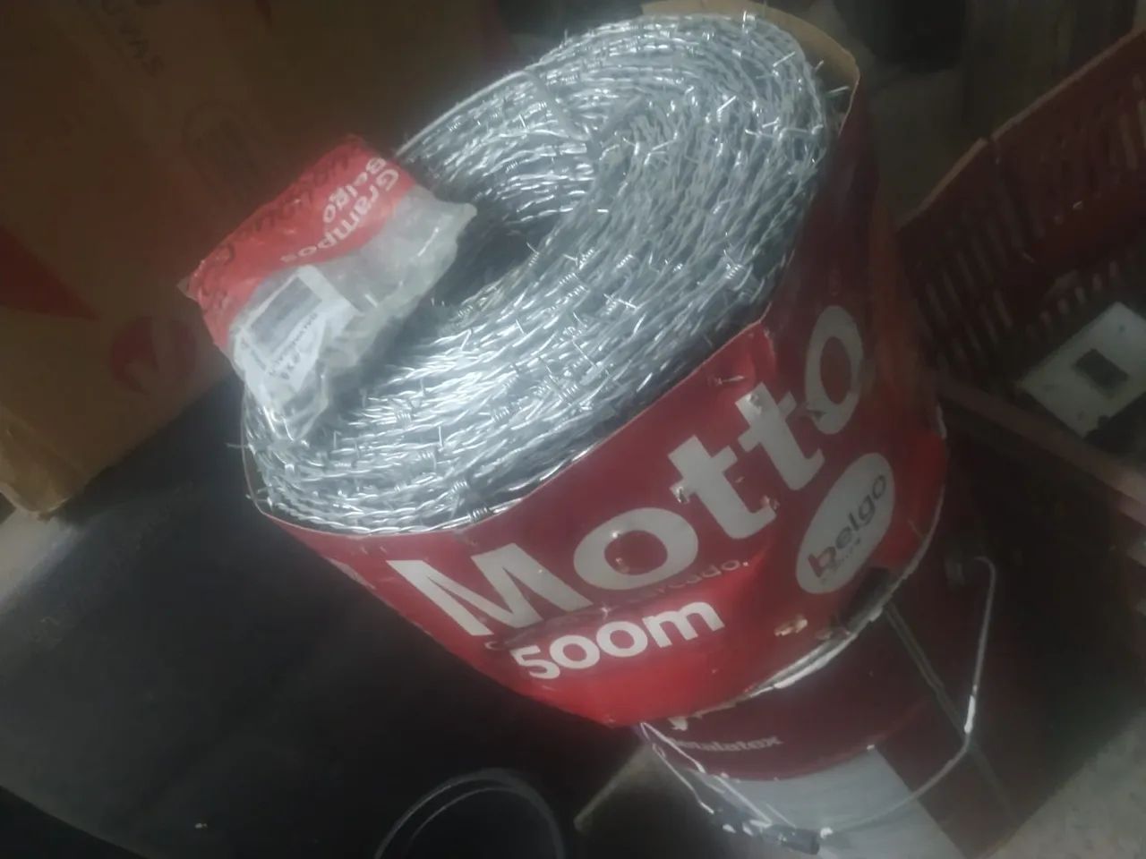 Arame Farpado Rodeio Camada Leve 1,60Mm 500M Belgo