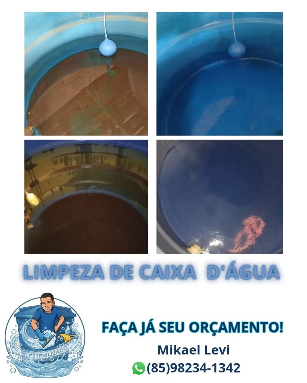 Limpeza de Caixas D'água