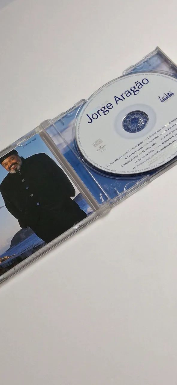 2 cds Jorge Aragão - 1 ao vivo e 1 em estúdio - Foto 3