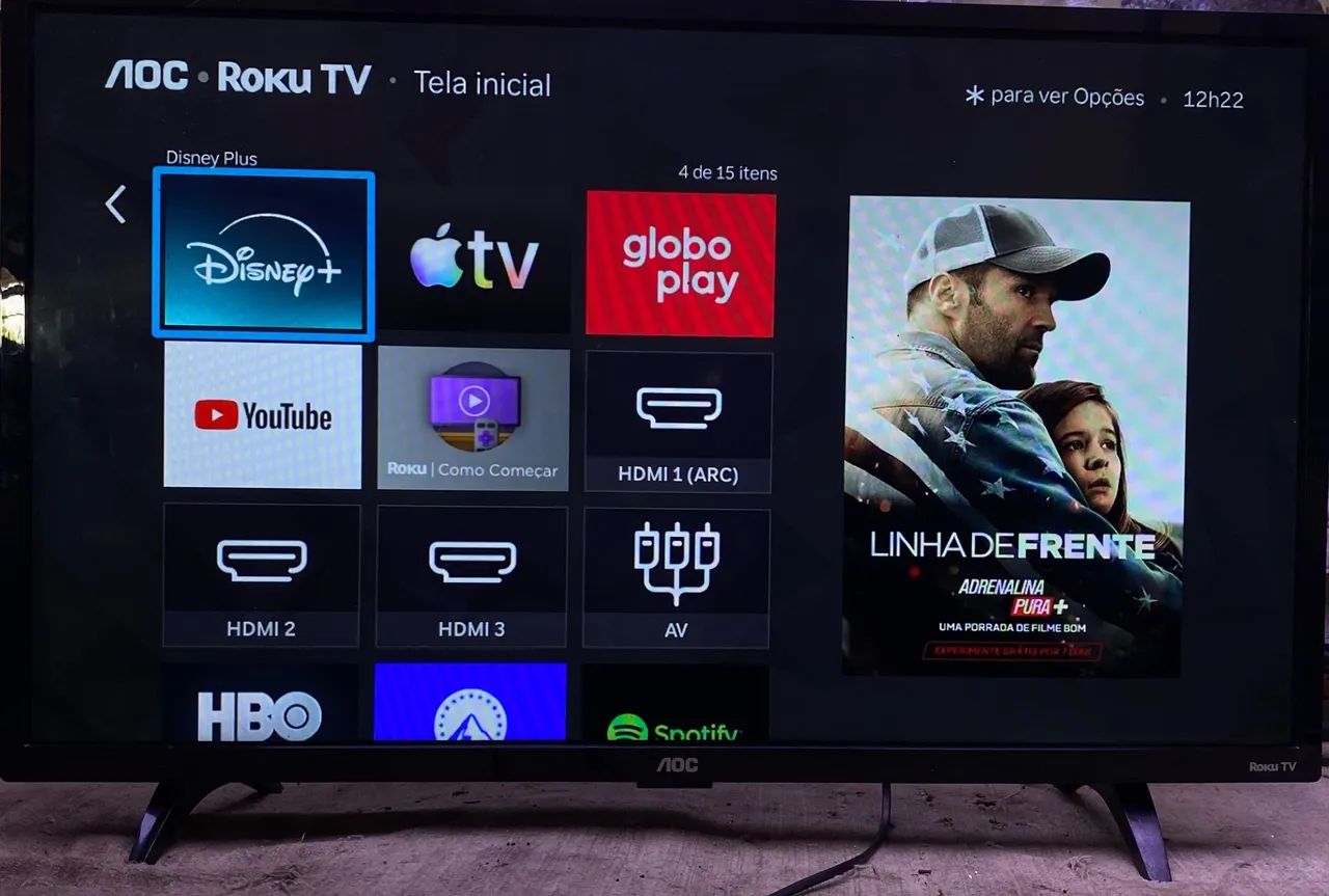 Tv smart Roku 32 polegadas 