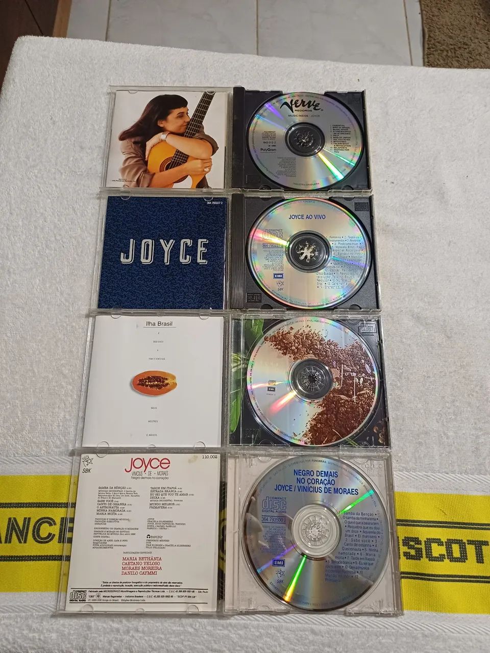 04 CDs originais da cantora Joyce - Foto 3