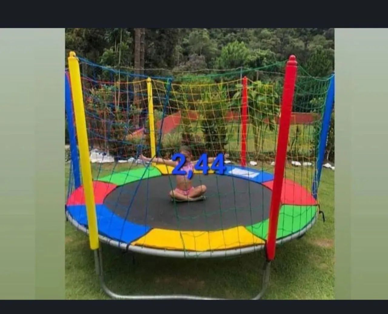 Cama elástica,pula pula ,piscina de Bolinhas  - Foto 4