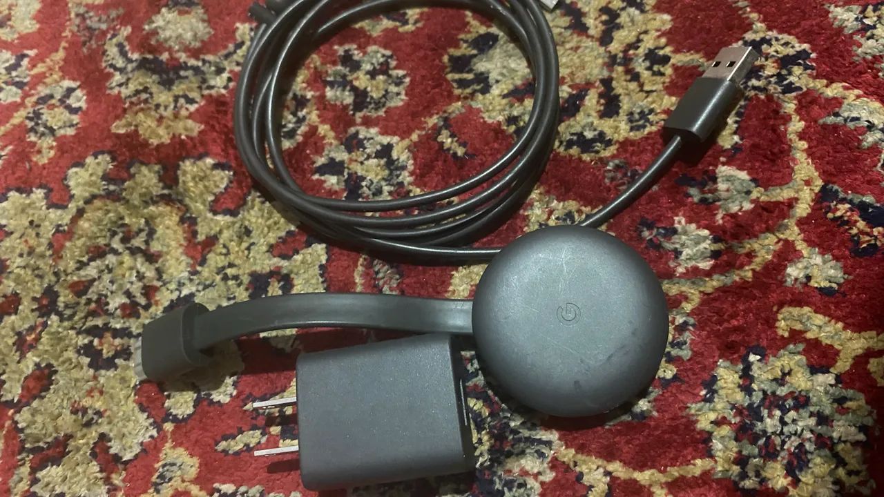 Google Chromecast 2ª Geração + Carregador