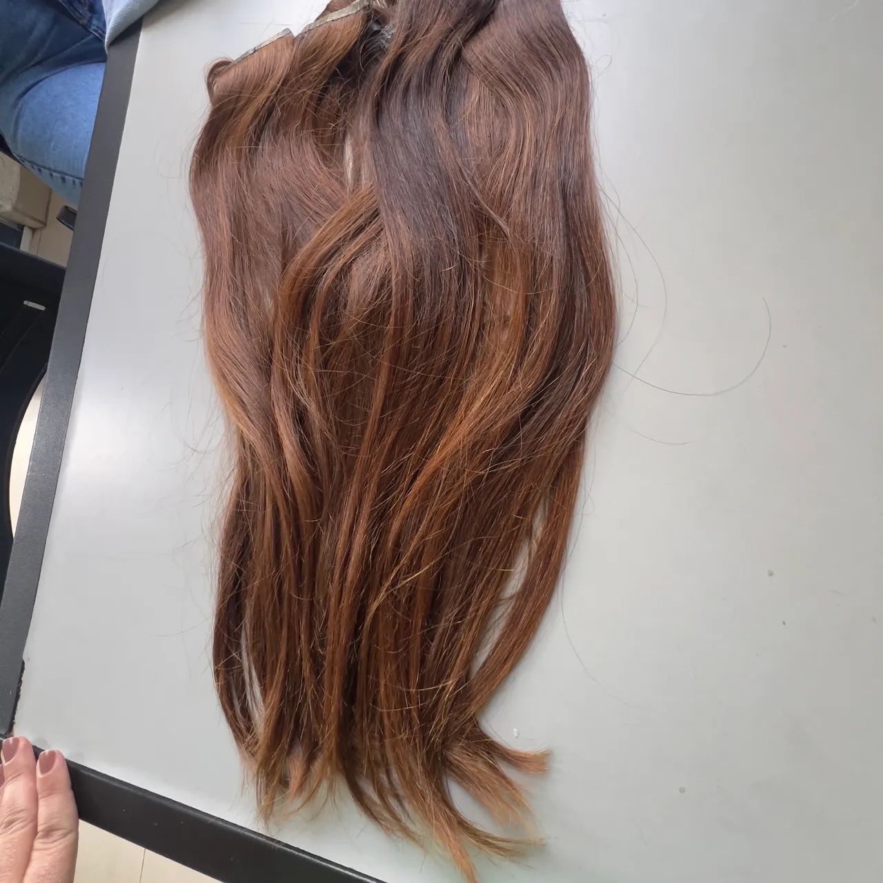 Mega hair cabelo brasileiro 55 cm