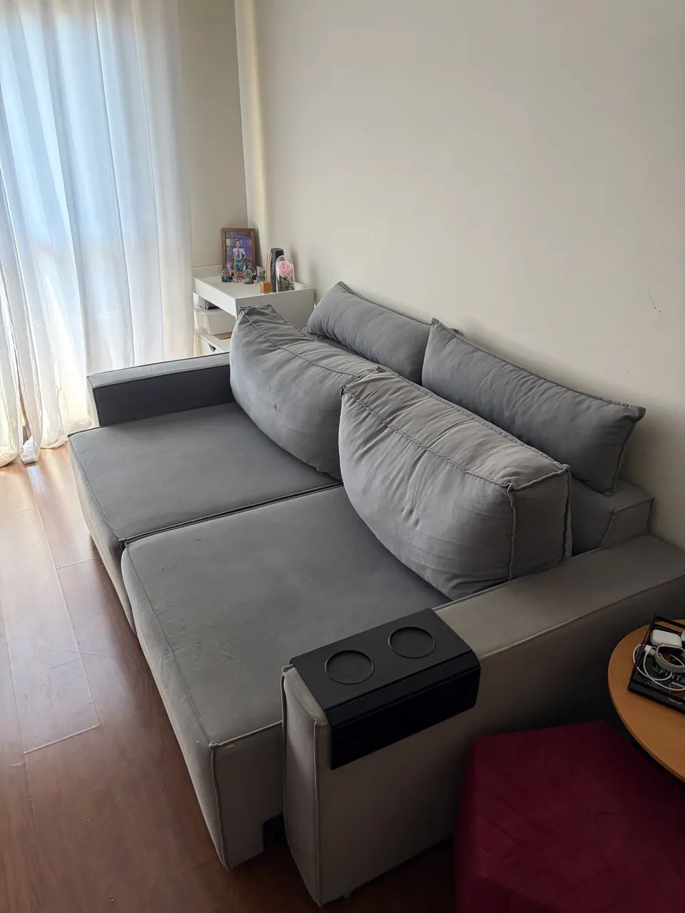 Sofá cinza   - Foto 2
