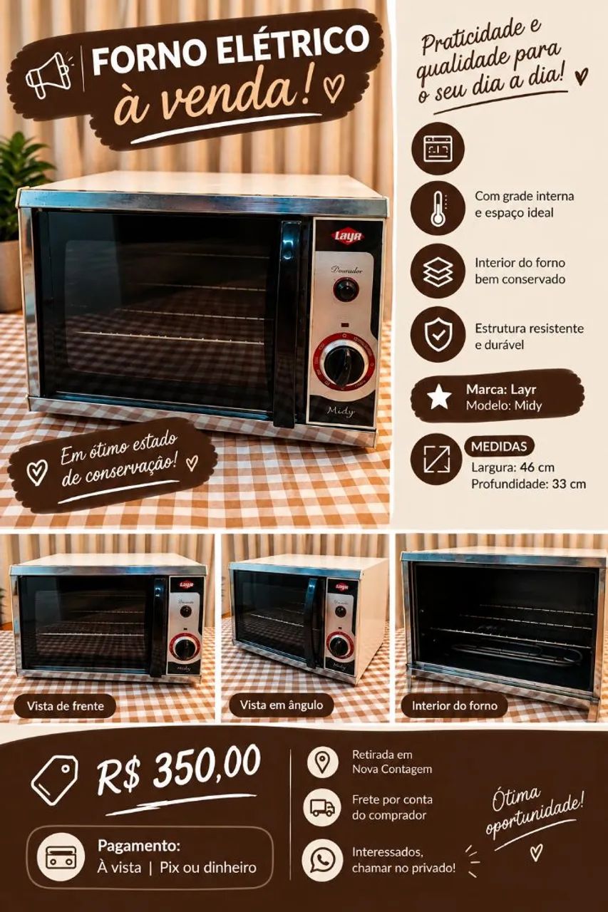 Forno elétrico 