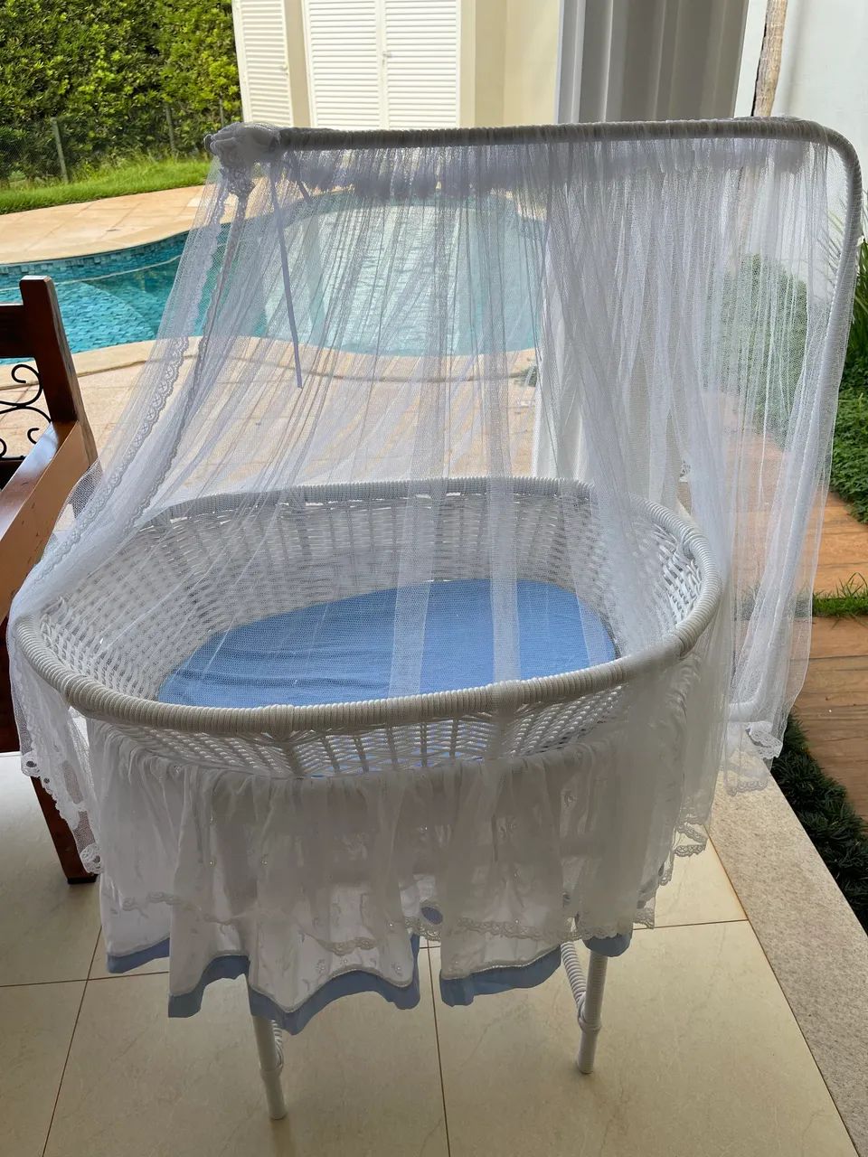 Berço Moisés Vimi Branco