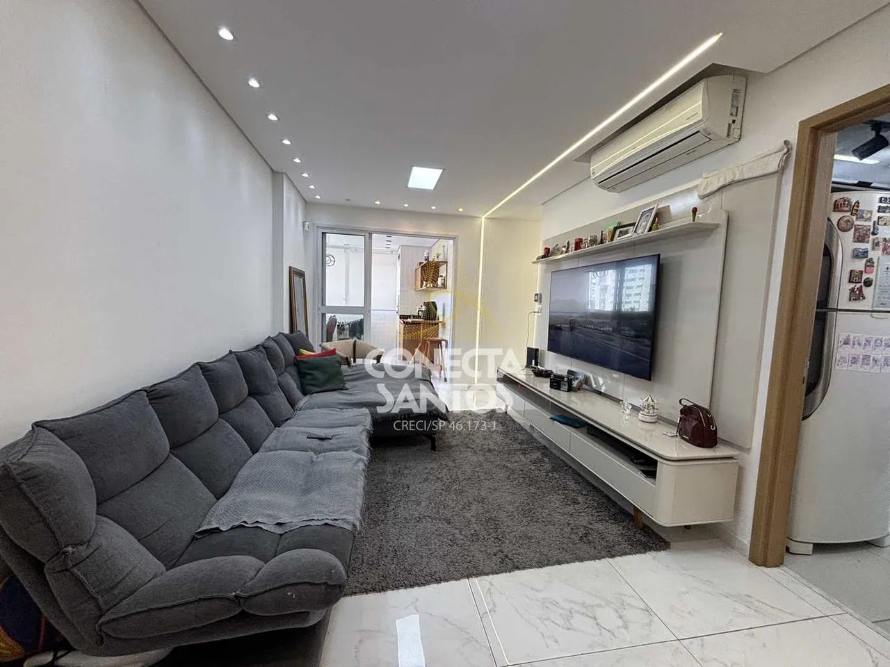 Apartamento com 3 quartos, Boqueirão, Santos - R$ 1.32 mi, Cod: 1639 - Foto 2