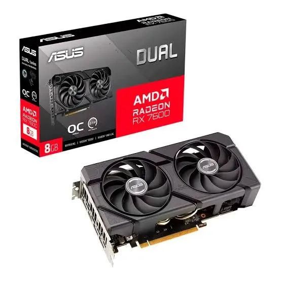 Rx 7600 8 gb Asus dual - Foto 3