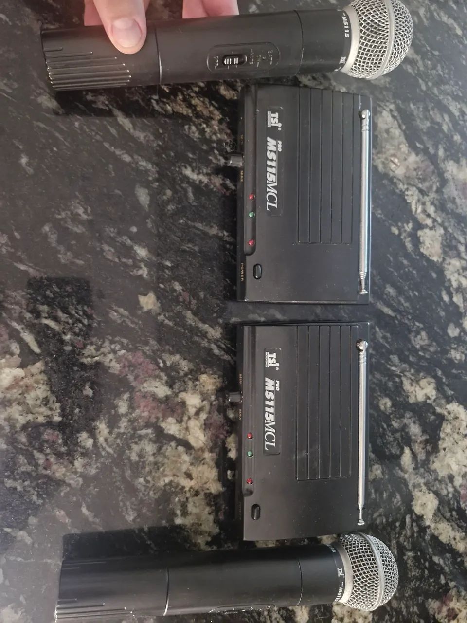2 Microfones TSI Sem Fio  - Foto 3