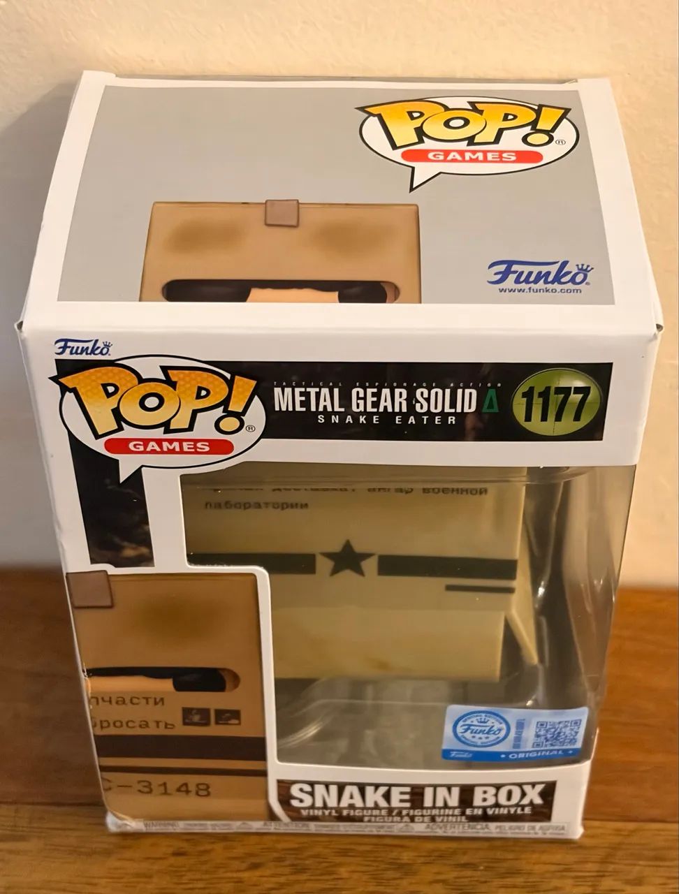 Funko Pop Snake in Box #1177 Metal Gear Solid Delta - Foto 4