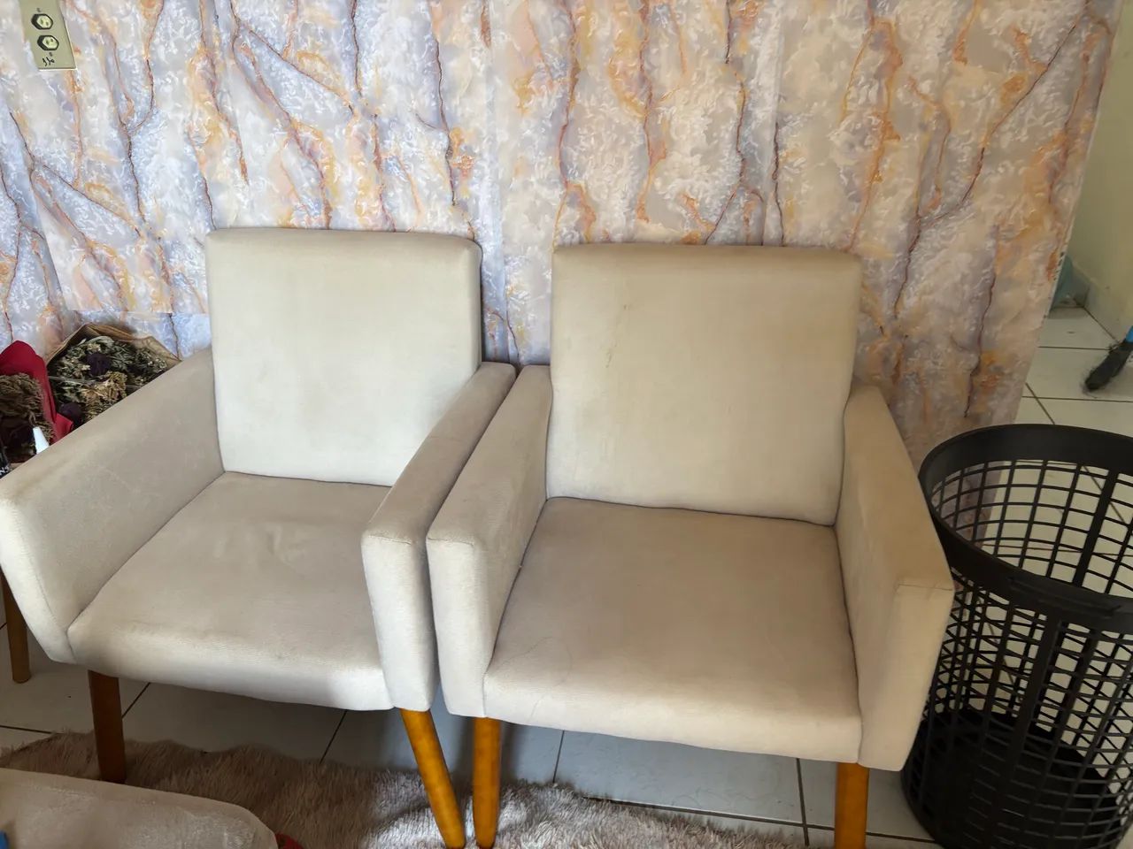 Poltronas Bege 