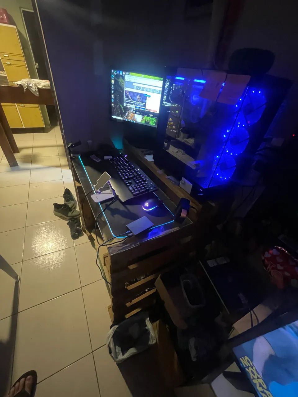 Mesa para computador gamer - Foto 3