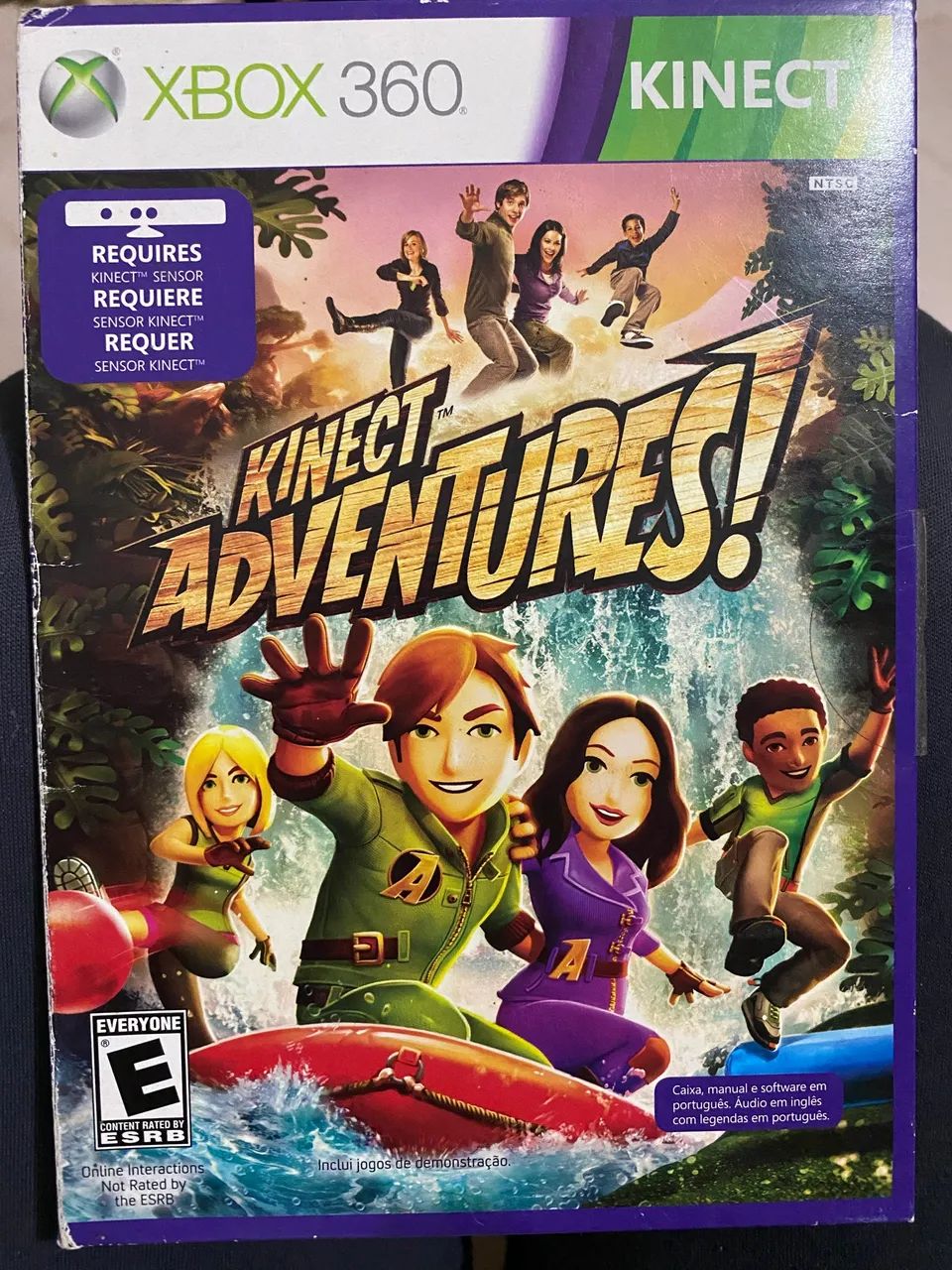 Jogo Kinect Adventures! Xbox 360