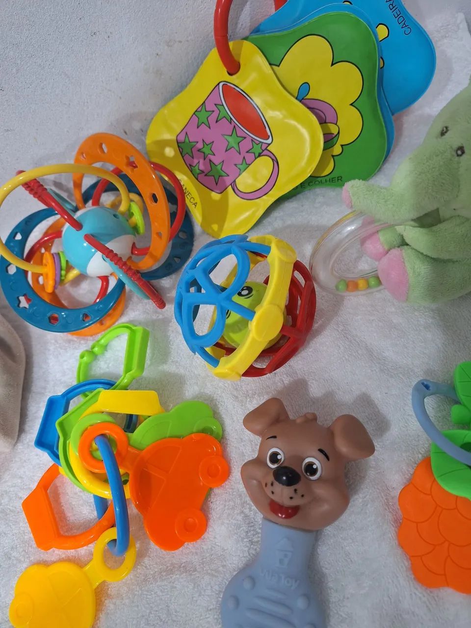 Lote de brinquedos de bebê estado de novo - Foto 3