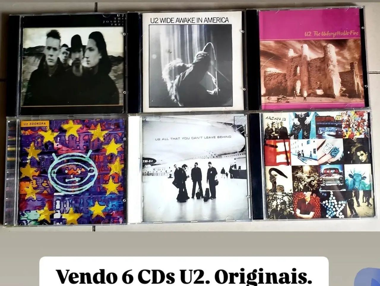 CDs U2, Originais - CDs, DVDs etc - Tijuca, Rio de Janeiro