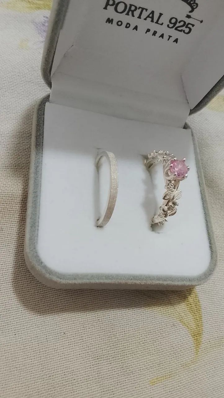 Aliança de namoro inoxidável  - Foto 3
