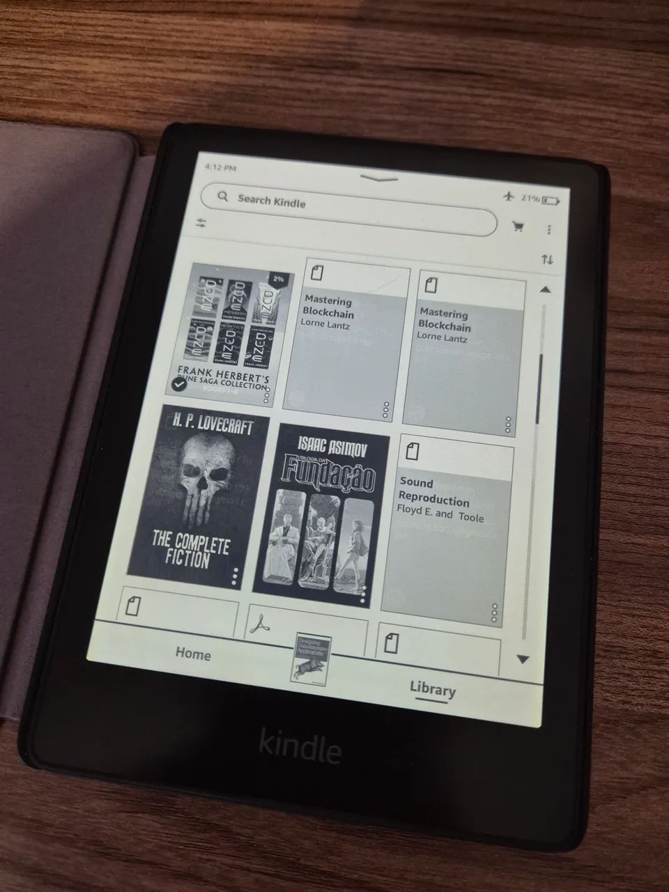 Kindle Paperwhite 11a geraç ão + capinha original - Foto 2