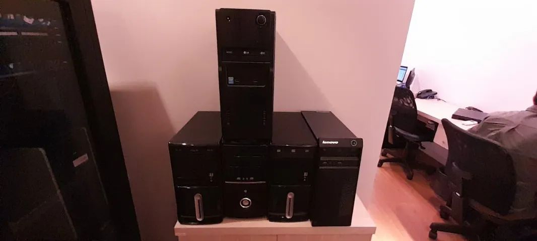 5 Computadores Coorporativos Usados sem HDs
