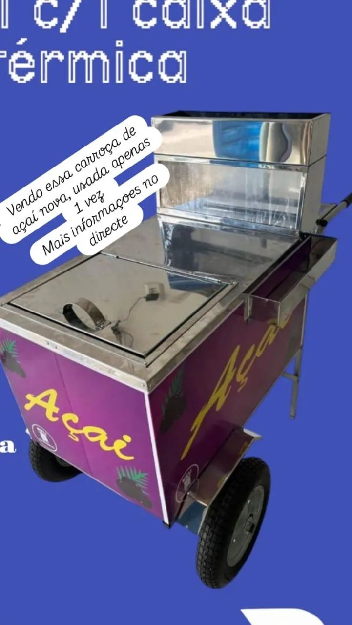 Carrinho de açaí 