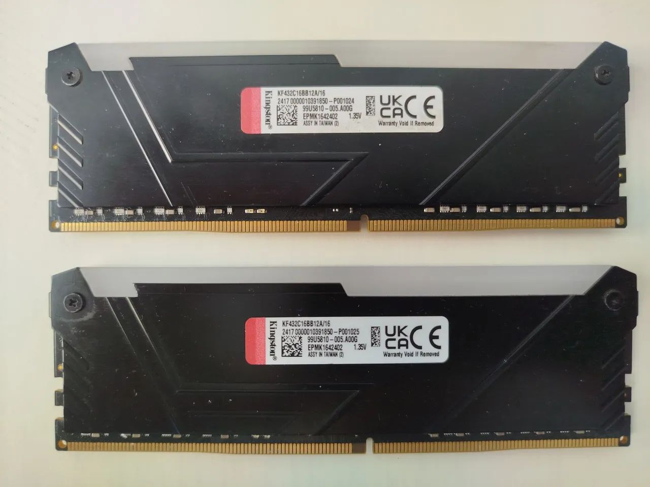 Memórias DDR4 KINGSTON FURY 32GB (2X16) 3200Mhz - Foto 2
