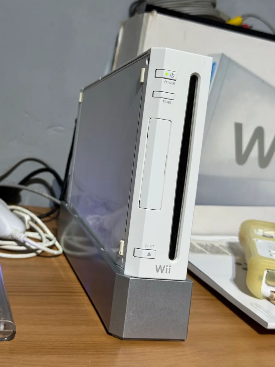 Nintendo Wii Desbloqueado Seminovo na Caixa - Foto 5