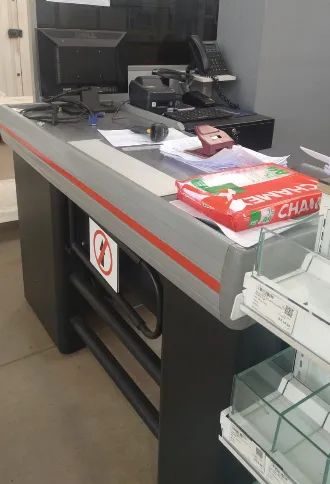 Caixa Check-out para Loja - Tipo Supermercado