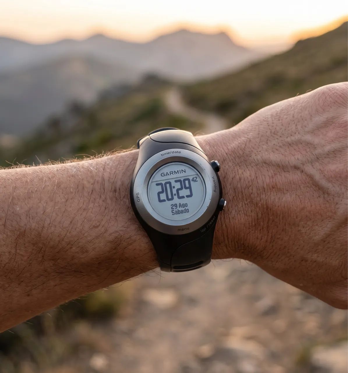 Relógio Garmin Forerunner 405 - GPS de Corrida com Touch Bezel - Foto 3