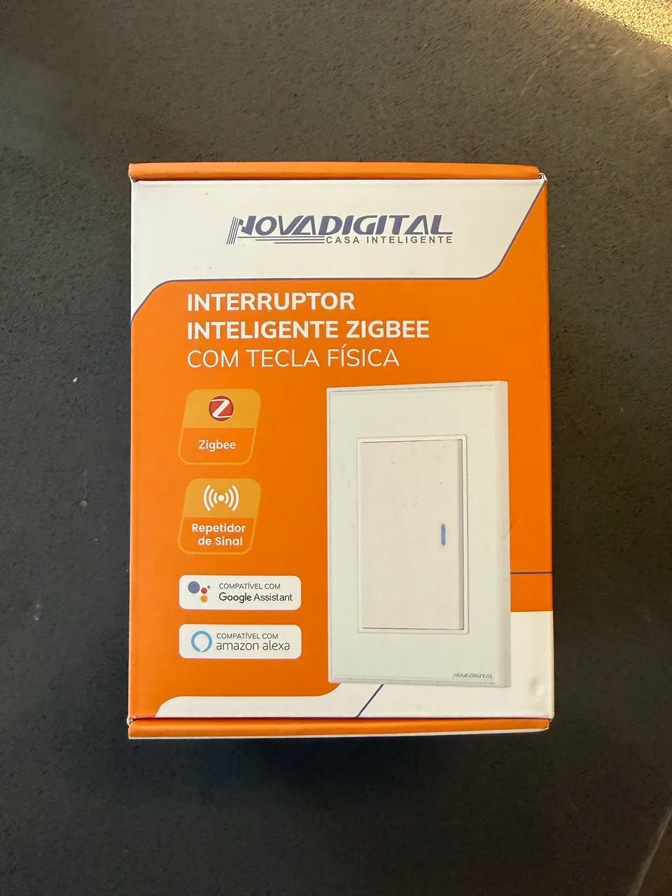 Interruptor Smart 2x4 3 teclas
