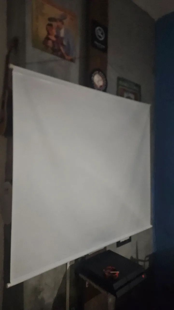 Conjunto TELÃO 75" + PROJETOR SMART
