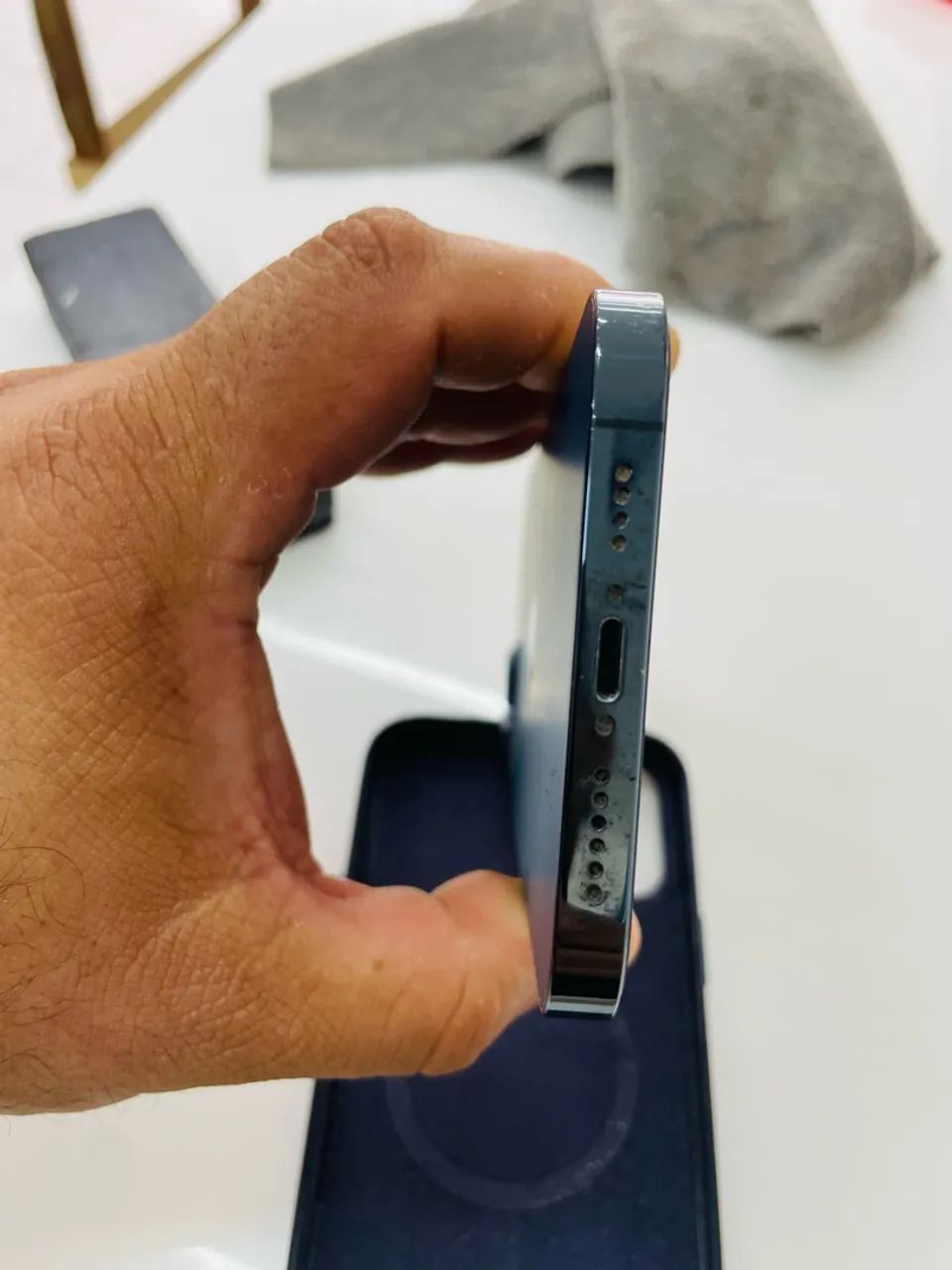 Vendo iPhone 12 Pro 128 gigas tudo funcionando  - Foto 4
