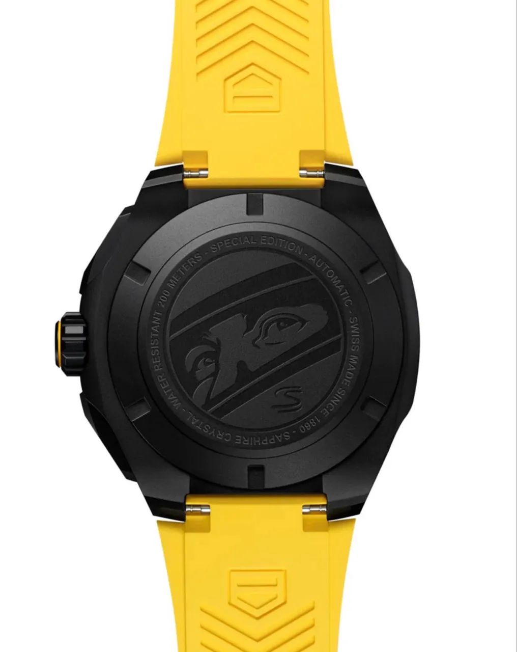 Relogio Tag Senna - Amarelo - Linha premium - Quartzo - 43mm - Top - Foto 4