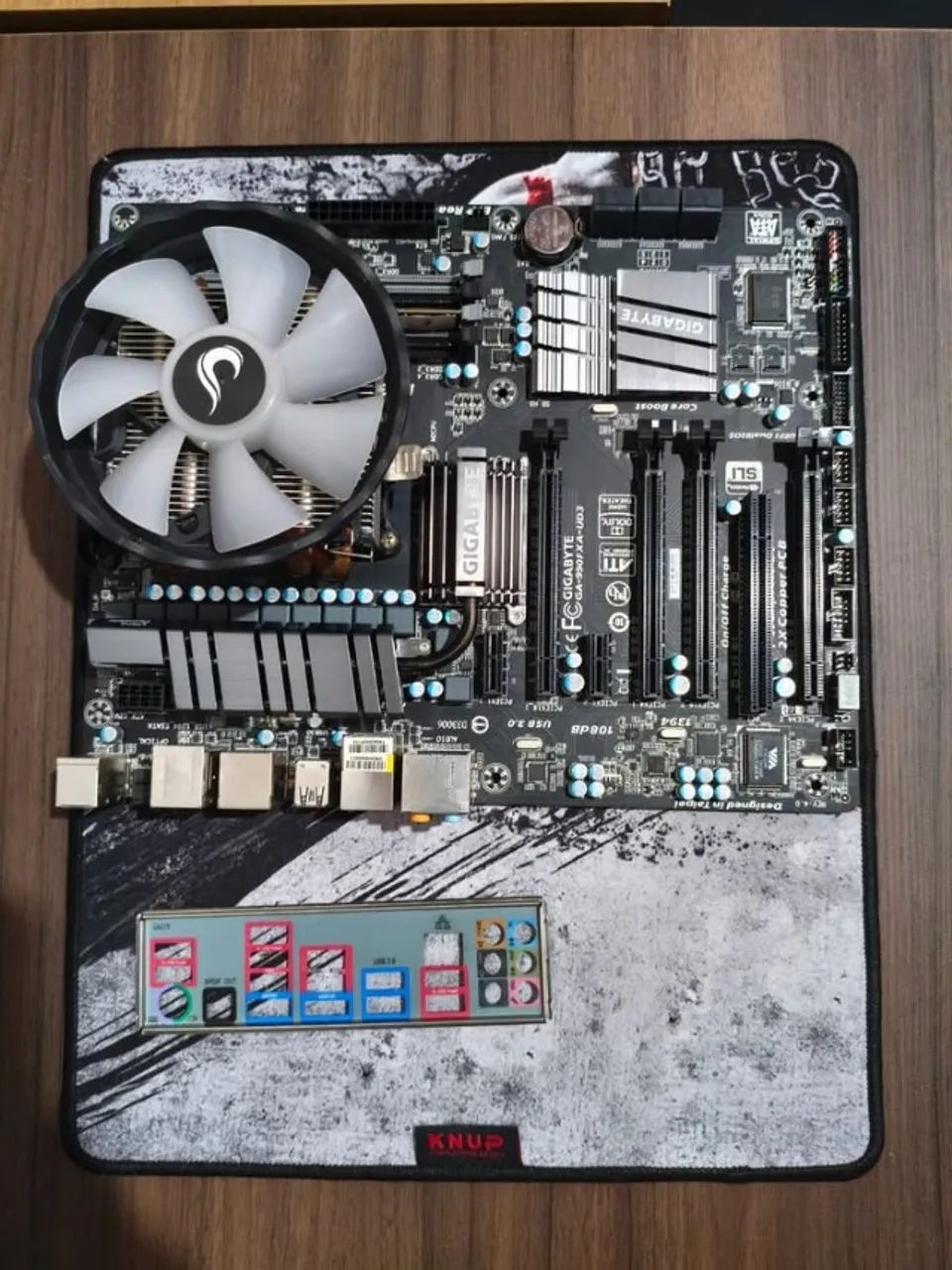 Kit AMD FX8120 / Placa mãe GA-990 AM3+ /8Gb de RAM - Foto 3