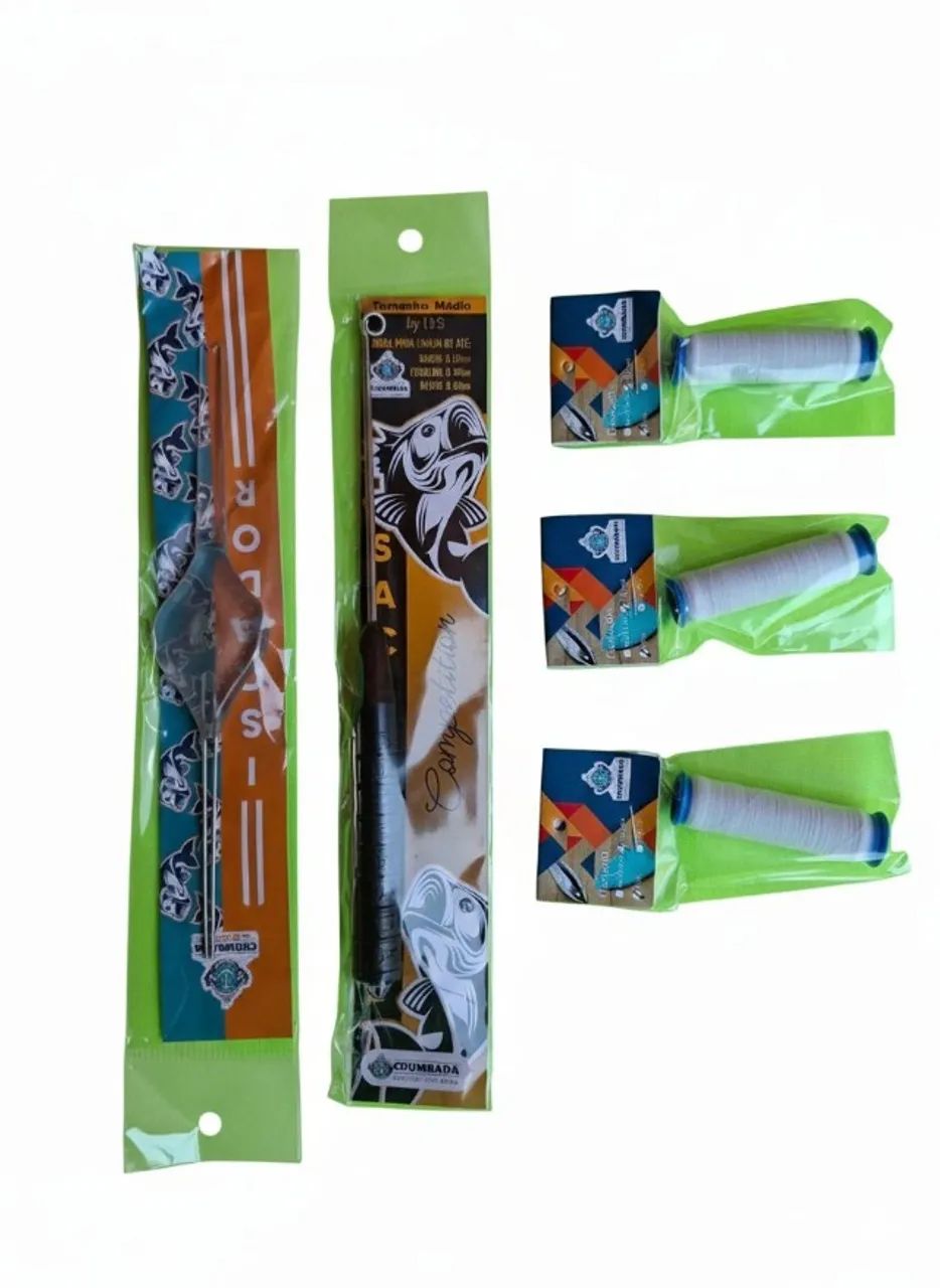 Kit "02" de pesca de praia