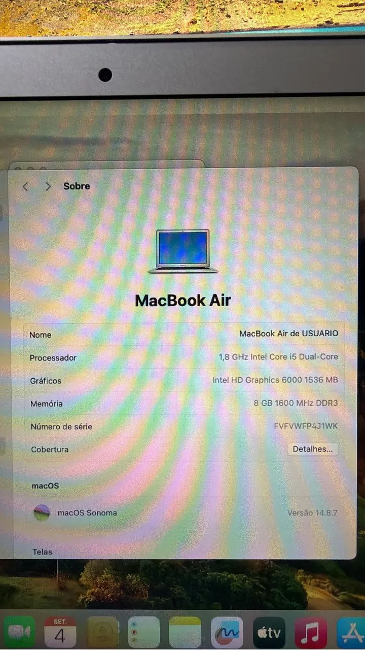 Macbook Air - 2018