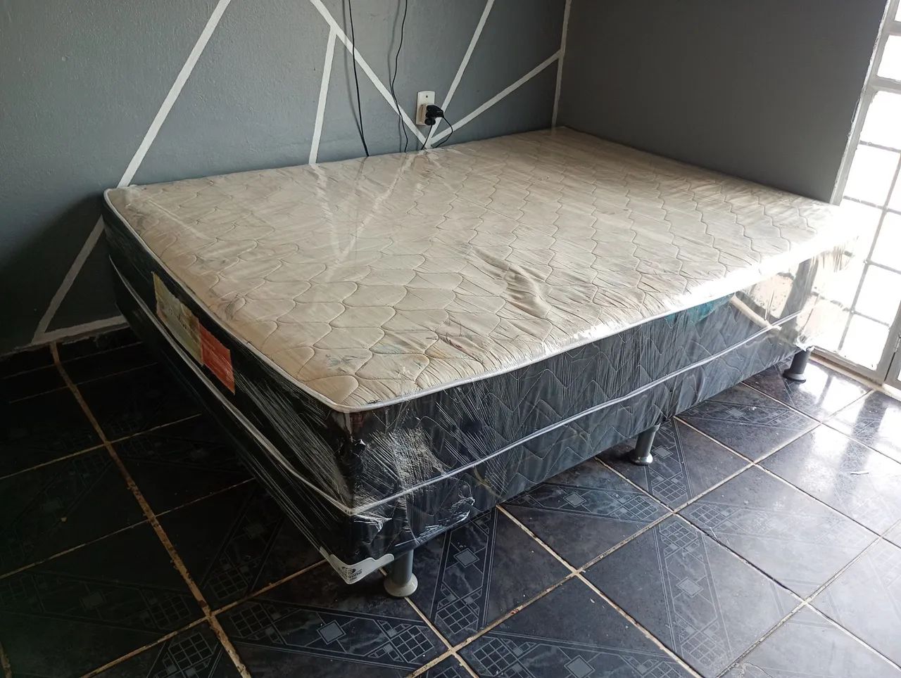 Cama Box Casal De Espuma Higenizada  - Foto 4