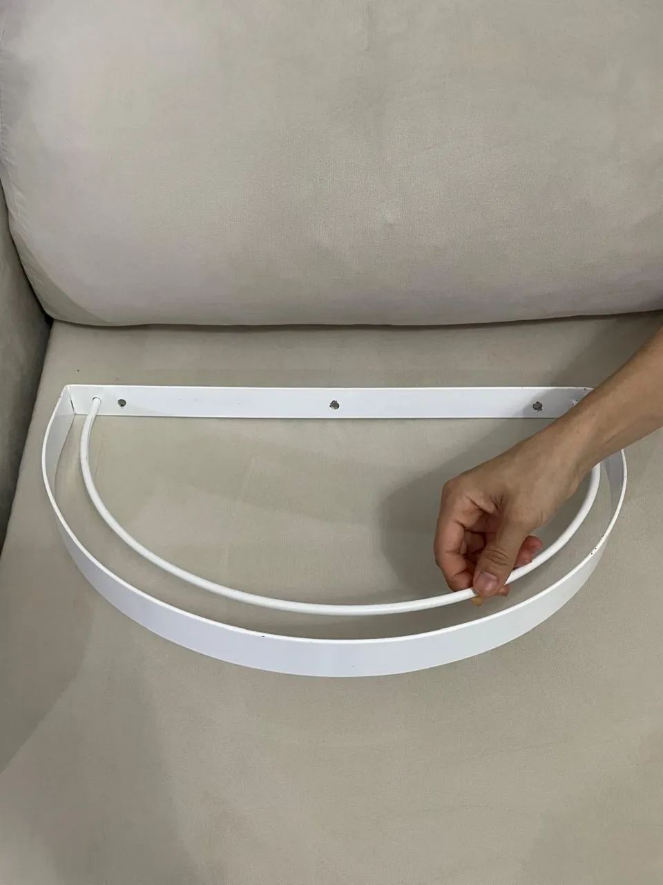 Dossel para berço - branco 