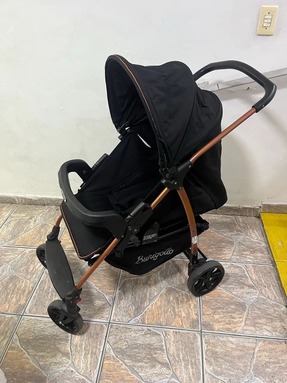 kit carrinho de bebe + bebê conforto e base para o carro - Foto 3