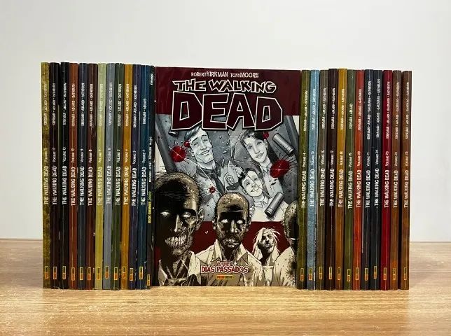 Coleção The Walking Dead Volume 1 ao 24 + 29 + Rick Grimes 2000 | HQ TWD | Panini