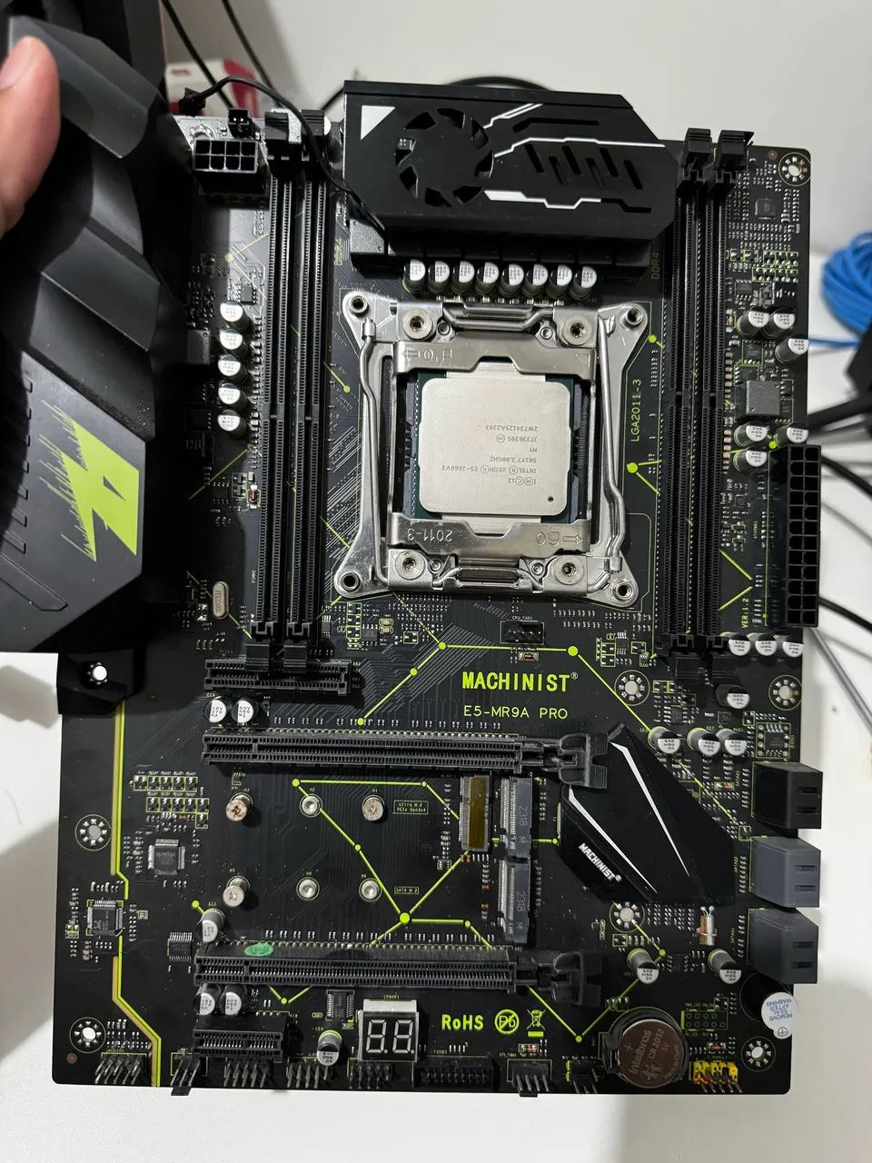 Placa Mãe Machinist mra9 pro x99 + xeon e5 2666 v3 - Foto 3