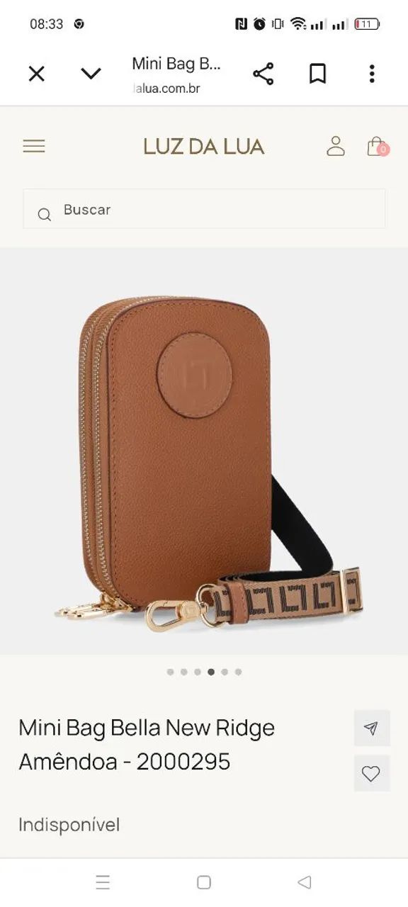 Bolsa Mini Bag Bella Luz da Lua - Foto 5