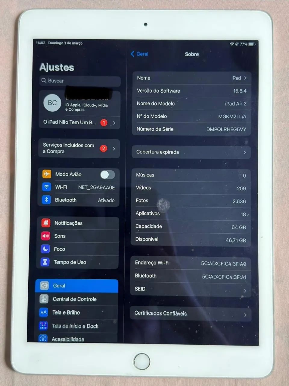 iPad Air 2 - 64GB - Foto 3