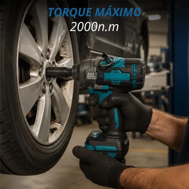 Chave De Impacto 68v Nakasaki 1/2 Torque 2000nm Profissional