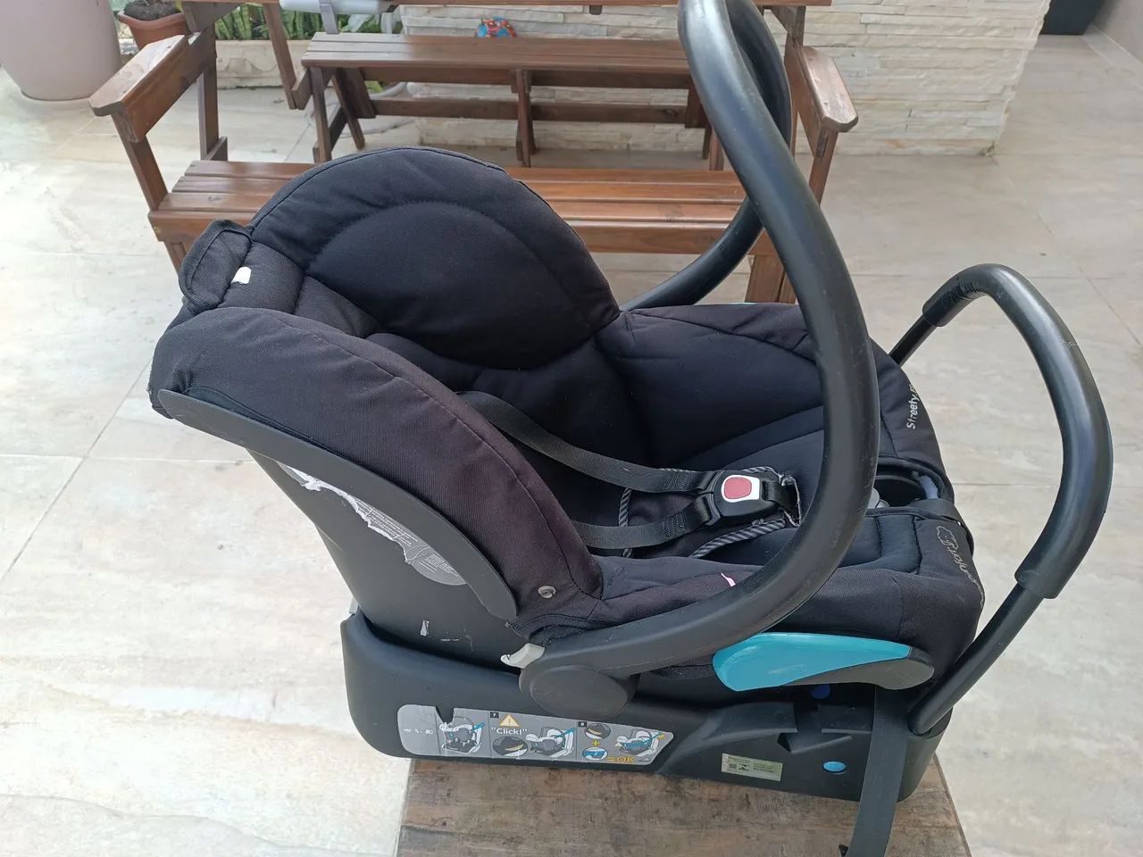 Bebê conforto + Base para veiculo - Foto 4