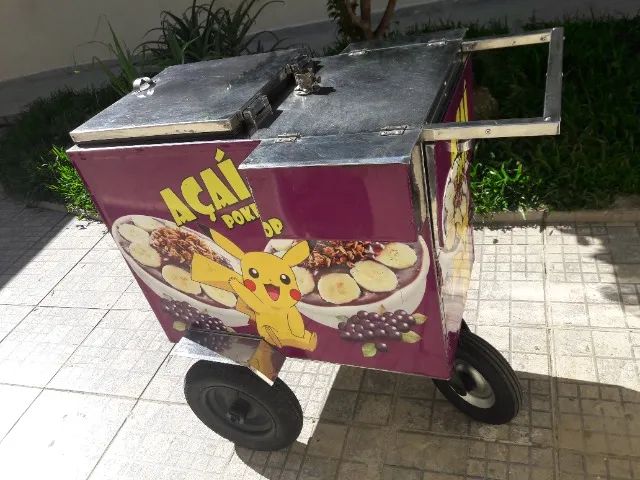 Carrinho de Açaí Completo e Semi Novo - Foto 2