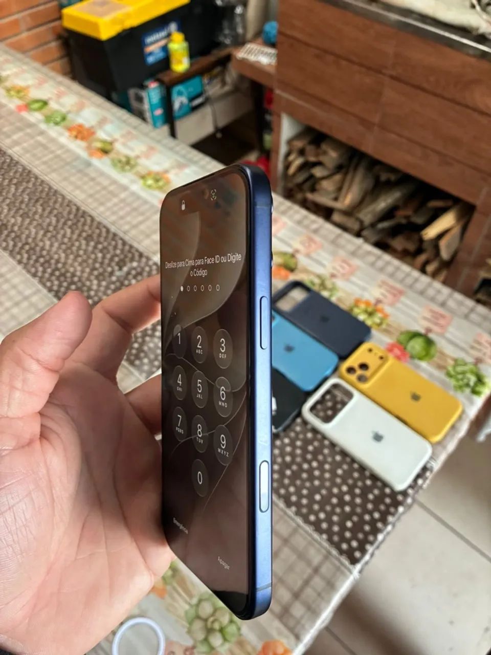iPhone 17 pro max 256gb azul - Foto 4