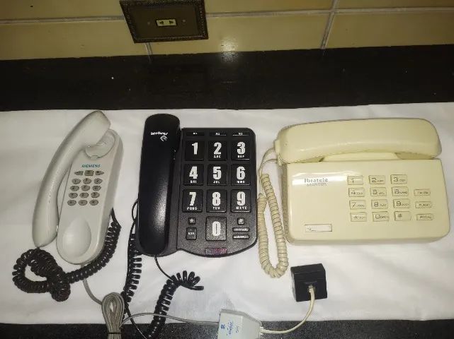 lote com 10 aparelhos telefonicos - Foto 2