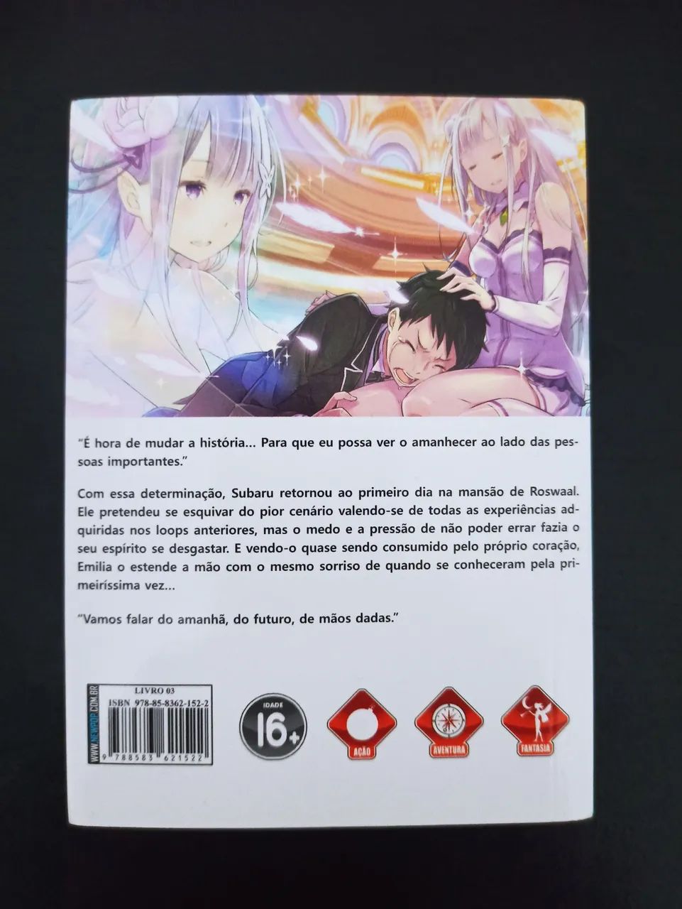 Re:Zero Volume 3 - Light Novel - Foto 4